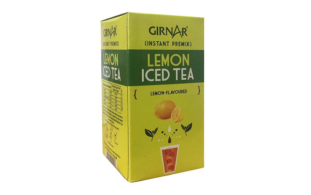 Girnar Lemon Iced Tea (Lemon-Flavoured)    Box  180 grams